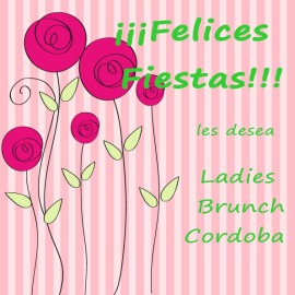 Hand Drawn Style Floral Romantic Background - felices fiestas copia